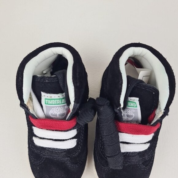 Timberland Field Classic Toddler Boots Outdoors Black Leather - Picture 5 of 9